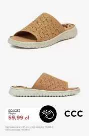 CCC gazetka Strona 4: Klapki Go Soft €59,99