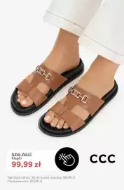CCC gazetka Strona 7: Klapki Nine West €99,99