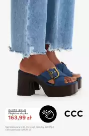 CCC gazetka Strona 9: Klapki na słupku Guess Jeans €163,99