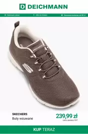 Deichmann gazetka tydzień 33 Strona 2: Buty wsuwane Skechers €239,99