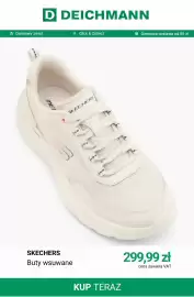 Deichmann gazetka tydzień 33 Strona 6: Buty wsuwane Skechers €299,99