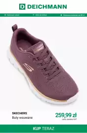 Deichmann gazetka tydzień 33 Strona 8: Buty wsuwane Skechers €259,99