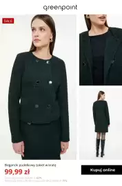 Greenpoint gazetka tydzień 33 Strona 10: Żakiet pudełkowy w kratę Greenpoint €99,99