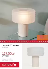 Homla gazetka tydzień 33 Strona 10: Lampa Asti beżowa €159,00
