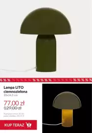 Homla gazetka tydzień 33 Strona 2: Lampa Lito ciemnozielona €77,00