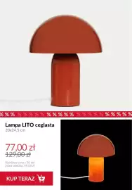 Homla gazetka tydzień 33 Strona 5: Lampa Lito ceglasta €77,00
