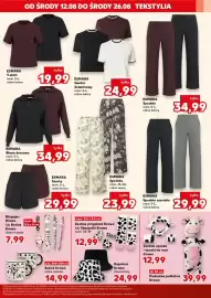 Kaufland gazetka Strona 11: Bluza dresowa Esmara €34,99, Szorty Esmara €29,99
