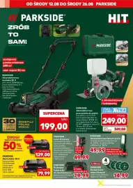 Kaufland gazetka Strona 4: Akumulator 20V 4Ah Parkside €129,00, Akumulatorowa lampa ręczna Parkside €49,99