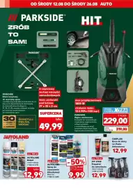 Kaufland gazetka Strona 6: Klucz krzyżowy do wymiany opon Parkside €49,99, Preparat do opon Pit Stop €12,99