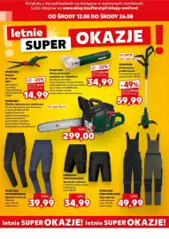 Kaufland gazetka Strona 8: Ogrodniczki Parkside Performance €49,99, Nożyce do trawy 360° Parkside €14,99
