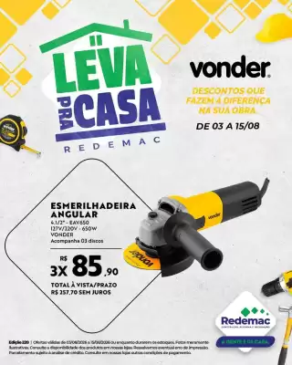 Redemac (válido até 15-08)