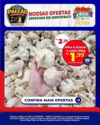 Folheto Semar Supermercado (válido até 12-08)
