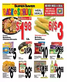 Super Saver weekly ad week 33 Page 1