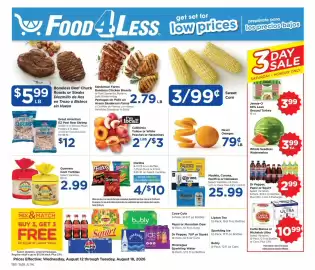 Food 4 Less weekly ad week 33 Page 1
