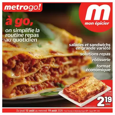 Metro flyer (valid until 19-08)