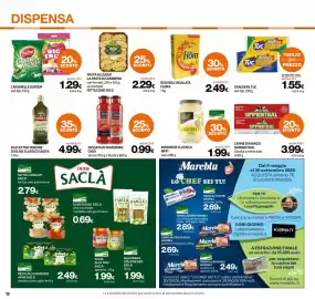 Volantino Superconti Pagina 10: Maionese classica Biffi €1,99, Pasta all'uovo La pasta di Camerino €2,29