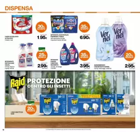 Volantino Superconti Pagina 12: Detersivo liquido lavatrice Bio Presto €3,95, Ammorbidente concentrato Vernel €2,95