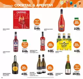 Volantino Superconti Pagina 16: Champagne brut Montaudon €20,90, Prosecco Treviso DOC La Gioiosa €4,99