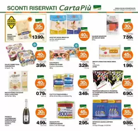 Volantino Superconti Pagina 5: Sugo pronto condiscoglio Arbi €3,29, Gelato Sorbettiera Sammontana €3,99