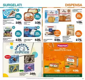 Volantino Superconti Pagina 9: Natura in Padella Bonduelle €2,29, Gelato Siviero Maria €3,39
