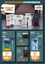 Shaver Shop catalogue Page 18: Wahl Traditional Barbers Shave Cream €18,75, Gillette Aqua Razor €8,75