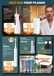 Shaver Shop catalogue Page 20: Panasonic Cordless Water Flosser €99,00, Piksters HydroPik ULTRA Cordless Water Flosser €59,00