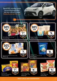 Foodworks catalogue week 33 Page 11: Birds Eye Air Baked Fish Tenders €7,00, Cadbury Oreo Ice Cream Tub €8,00