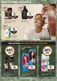 Foodworks catalogue week 33 Page 30: Lynx Aerosol Anti-Perspirant Deodorant or Body Spray €5,50