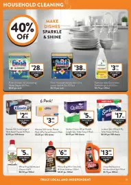Foodworks catalogue week 33 Page 31: Finish Ultimate 0% Dishwashing Tablets Regular €28,00