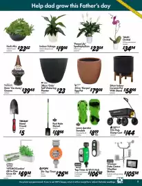 Bunnings catalogue Page 9: Holman 'WX1' Tap Timer & Wi-Fi Hub €106,92, Northcote Pottery 16cm 'Go Away' Gnome €39,48