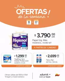 Catálogo El Milagro Mayorista semana 33 Página 1: Aktiol talco aer €2.699,00