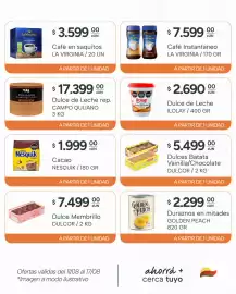 Catálogo El Milagro Mayorista semana 33 Página 11: Dulcor dulces batata vainilla/chocolate €5.499,00