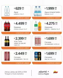 Catálogo El Milagro Mayorista semana 33 Página 20: Sprite - Fanta gaseosas €4.275,00, Coca cola gaseosa €4.499,00