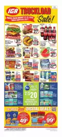 IGA weekly ad week 33 Page 1: Niagara Water €8,00, Busch Light €22,99