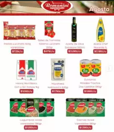 Catálogo Supermercados Romanini Página 1: Dos caballos - mitades-trocitos €1.990,00, Lucchetti - pastas €729,00