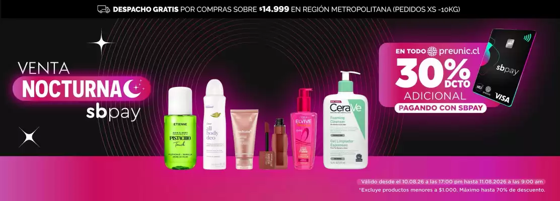 Preunic (válido hasta 11-08)