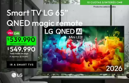 Catálogo Falabella Página 11: Lg - qned magic remote €539.990,00
