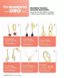Catálogo Cristian Lay semana 33 Página 50: 67553-1 pendientes €1.125,00, 67375-4 pendientes €765,00