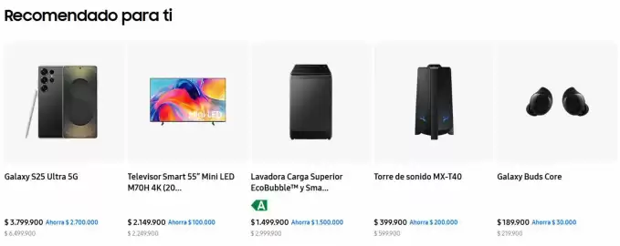 Catálogo Samsung Página 1
