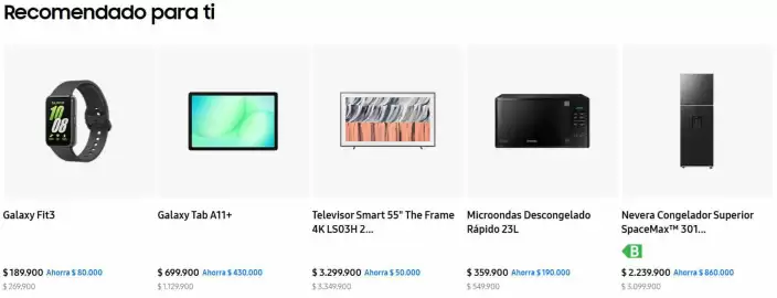 Catálogo Samsung Página 2
