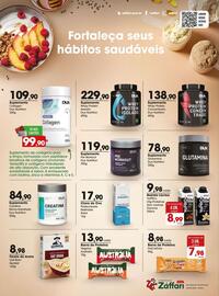 Encarte Zaffari Página 16: Bebida Láctea YoPRO+ €8,99, Suplemento pre workout dux nutrition €119,90