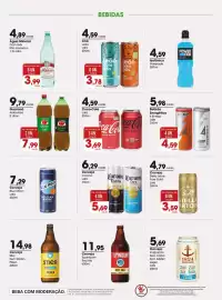 Encarte Zaffari Página 13: Coca-Cola sabor original €3,69, Bebida Energética 4 Energy €4,59