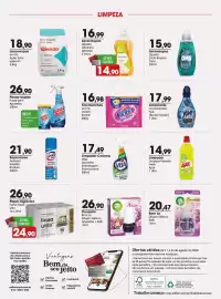 Encarte Zaffari Página 14: Passa-roupas Passe Bem €26,90, Papel Higiênico Folha Tripla utilo €24,90