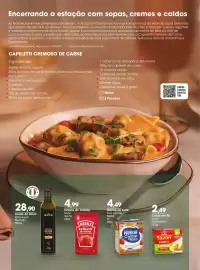 Encarte Zaffari Página 2: Extrato de tomate heinz €4,99, Azeite de Oliva Extravirgem Mercatto €28,90
