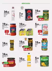 Encarte Zaffari Página 3: Salada com atum €10,99, Azeitona verde com caroço gordal mercatto €14,98
