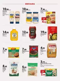 Encarte Zaffari Página 4: Arroz Arborio La Pastina €19,98, Farinha de trigo integral renata €8,48