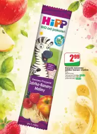 Dino gazetka tydzień 33 Strona 11: Batonik owocowy jabłko-banan-malina HiPP Owocowy Przyjaciel €2,99