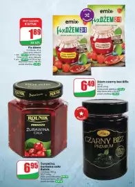 Dino gazetka tydzień 33 Strona 17: Fix dżem 3:1 Emix €1,89, Dżem czarny bez Bifix €6,49