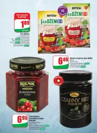 Dino gazetka tydzień 33 Strona 17: Fix dżem 3:1 Emix €1,89, Dżem czarny bez Bifix €6,49