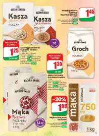 Dino gazetka tydzień 33 Strona 19: Groch połówki łuskany Kuchnia Smaku €1,45